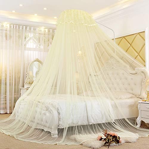 Mosquito net ASDFGH Dome Palace, Детска mosquito net с Балдахин за легло принцеса, Защищающая от насекоми и мухи, Безплатен