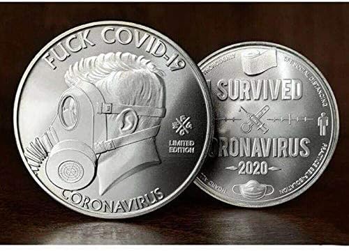 Медал мога да оцелее 2020 Айде Златна Монета + Спомен За Колектор Сребърни монети В подарък