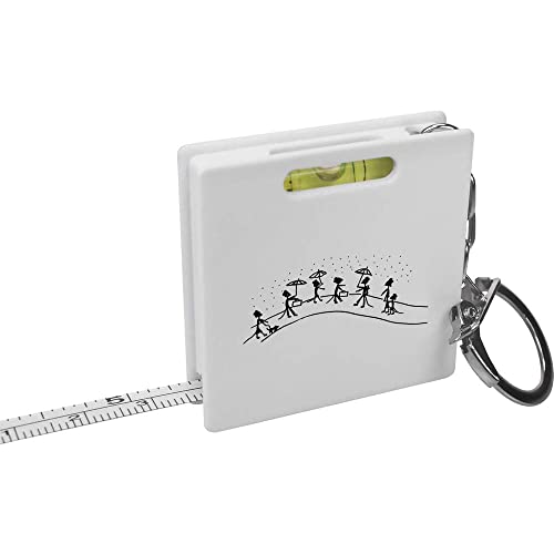Рулетка за ключове Хората на мишката под дъжда /Инструмент за измерване на нивелир (KM00026848)