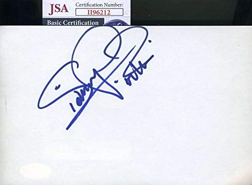 Джинджър Роджърс, главен изпълнителен директор на JSA, Подписа Автограф на картата размер 5x7