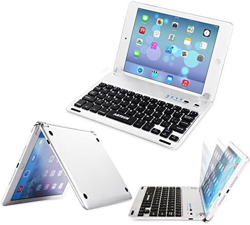 Клавиатура Arteck iPad Mini 5 / Mini 4, Ультратонкая клавиатура Apple iPad Mini Bluetooth, Поставка за фолио Groove за Apple