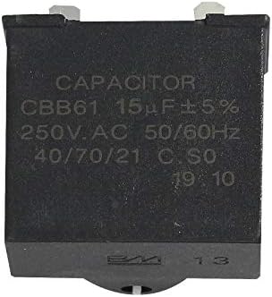 Подмяна на кондензатор стартиране на хладилника 5304464438 за хладилник Frigidaire FRS22WPCD0 - Съвместим с кондензатора стартиране на компресора 21890991