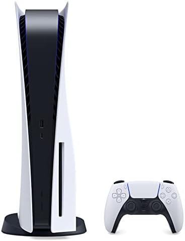 Игрова конзола Horizon Forbidden West за Sony PS5 Playstation 5 с диск версия - 16 GB памет GDDR6, 825 GB SSD памет, 4K Blu-ray плейър, WiFi 6, Bluetooth 5.1, Ethernet, аудио Tempest 3D