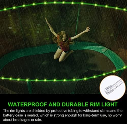 Танцьор 12 м led водоустойчива батут, аксесоари за батут, подходящ за с търговска цел на trampolines диаметър 90 cm - 305 cm, 16 цветови вариации, играчки за батут, подходящи за игр?