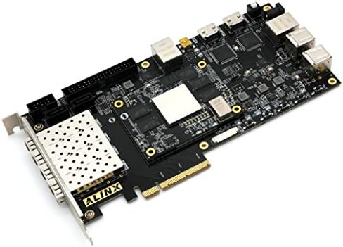 Марка ALINX Xilinx Zynq-7000 ARM Kintex-7 FPGA SoC Такса развитие Zedboard 7035 7100 4 2 SFP Gigabit PCIex4 HDMI (AX7Z100, такса FPGA с камера / LCD модул)