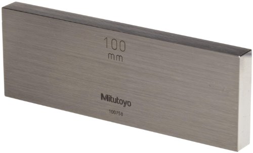Комплект от стоманени Правоъгълни измервателни блокове Mitutoyo, марка ИАНМСП AS-2, дължината на 25-100 мм (47 блокове)