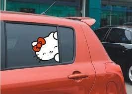 8 Коте Котка Авто Стикер На Прозореца На Колата Етикети