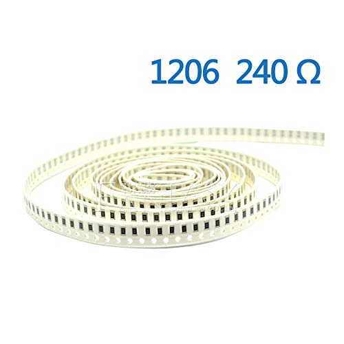 100ШТ 1206 SMD Резистор 1% 240 Ома чип-Резистор 025 W 1 4 W 240R 241