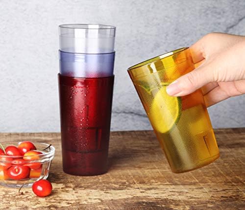 New Star фирми от сферата 46328 Чаша за напитки, Штабелируемые Чаши, Търговска SAN-Пластмаса, устойчив на