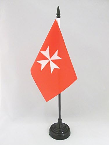 Дейността на хартата AZ Тенис на Малтийски Флаг на ордена на 4 x 6 - Тенис на Флаг на Свети Йоан на Йерусалим 15 x 10 см