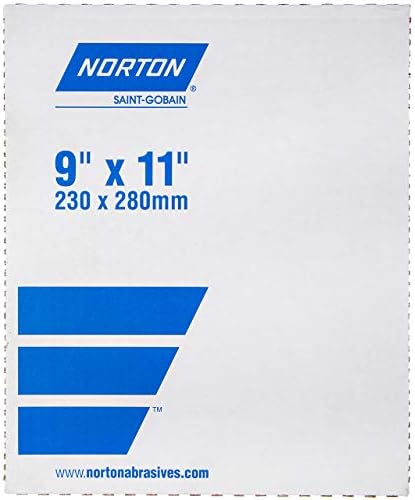 Norton 66261100945 Екран 9x11 -Водоустойчив Листове за пресяване от силициев карбид Bak Durite Q421, Размер на 150, Малки,