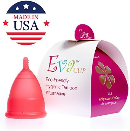 Малко Менструална чаша Anigan EvaCup, за Многократна употреба Менструални чаши - Алтернатива на тампонам и