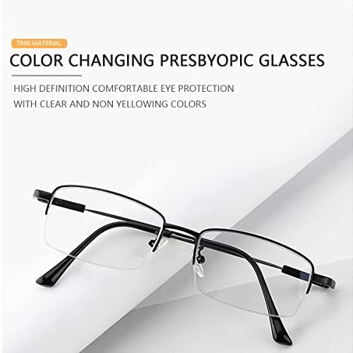 Vepiant Фотохромичните прогресивно многофокусные очила с защита от uv Слънчеви очила с защита от синя светлина за четене