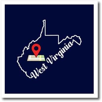 3дРоуз Посещава Западна Вирджиния Тук, в общи линии, описващи пътуване в щат. - Ютия за топлопреминаване (ht-363735-2)