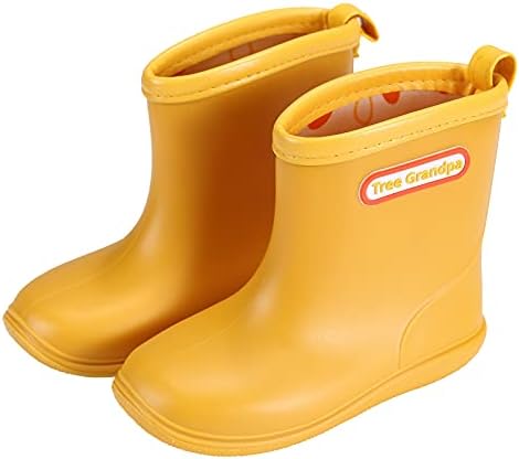 Непромокаеми обувки за деца с дърво и дядо, Детски непромокаеми обувки, Детски водоустойчив обувки за момчета и момичета (1-6 години)