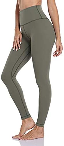 Дамски спортни къси панталони за йога LATINDAY с висока Талия, Странични и Вътрешни джобове, Непрозрачни Спортни Шорти за контрол