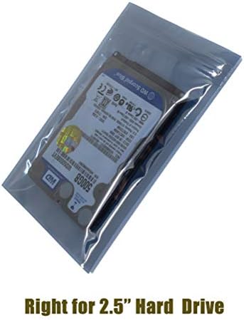 ОПАКОВЪЧНИ Антистатични затваряне на опаковки за дискове 2.5 инча, твърди дискове (SSD), PBC, оперативна памет, централен