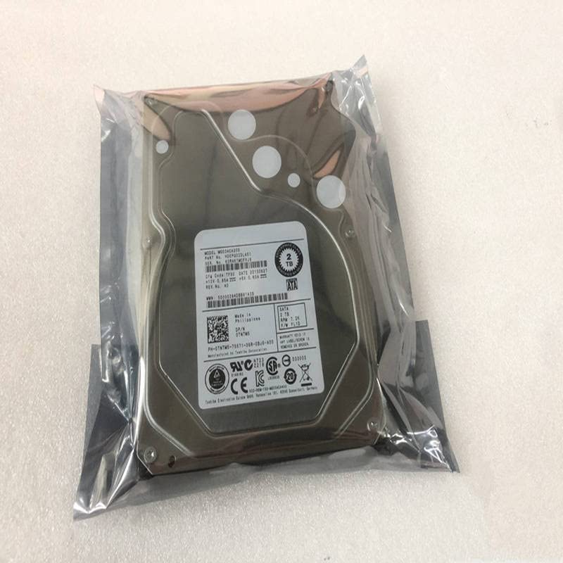 Средно твърд диск 2 TB 3,5 SATA 6 Gb/Сек. 64 MB 7200 Об/мин за вътрешен твърд диск, за сървърен твърд диск за TNTM5 0TNTM5 MG03ACA200
