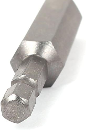 Aexit 1/4 инча Шестостенния Инструмент За Силово закрепване на Детайли и Аксесоари на Опашка 12 мм, Магнитна Отвертка