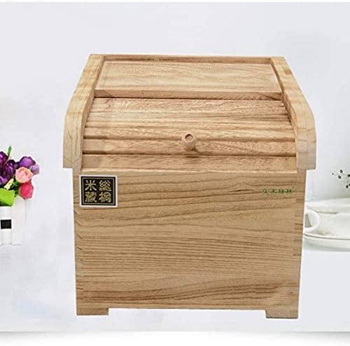 Контейнер за съхранение на храна SoGuDio, Кутия за съхранение на ориз с капак, кутия за съхранение на ориз
