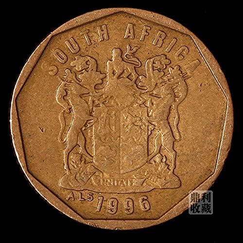 Монета на Повикване Бурунди 5 Франка Алуминиева Монета Птица-Носорог 26 мм Африканска Колекция от Чужди монети Събиране