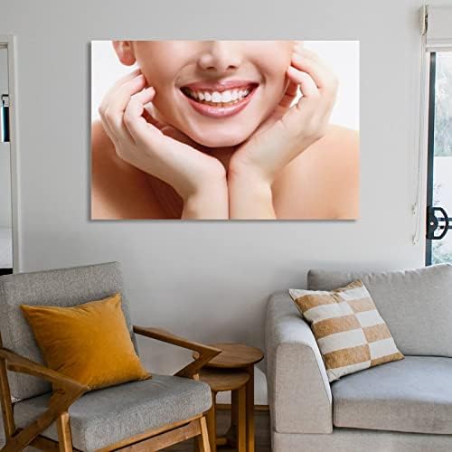 BLUDUG Стоматологичен офис Плакат Лечение на Зъбите Плакат Украса стоматологични кабинета (4) Платно за Живопис Плакати И Щампи Стенни Художествени Картини за Всекид?