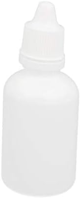 X-DREE 100 мл 125 мм Височина PE Пластмасов Сжимаемая Краен За медицина пипети Кръгла бутилка Бял цвят (100 мл 125