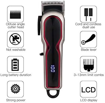 FAFKLF Професионална Козметика Безжична Машина За Подстригване на Коса и Електрически Тример За Косми В Носа Мъжки
