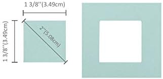 Перфоратор Bira 1 3/8 x 1 3/8 с квадратна лост за производство на карти за Scrapbooking (квадрат с размер
