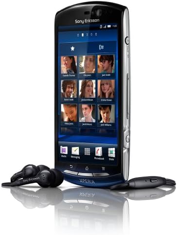 Отключени телефон Sony Ericsson MT15a Xperia Neo с Android 2.3 и 3.7-инчов мультисенсорным дисплей -гаранция за САЩ (син градиент)