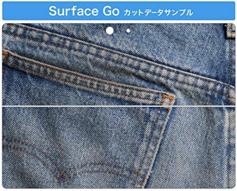 стикер igsticker за Microsoft Surface Go/Go 2, Ультратонкая Защитен Стикер за тялото, Скинове 000192, Дънки, Модни