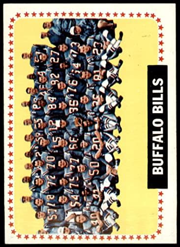 1964 Topps 43 Екипът на Бъфало Биллс Buffalo Bills (Футболна карта) EX/MT Bills