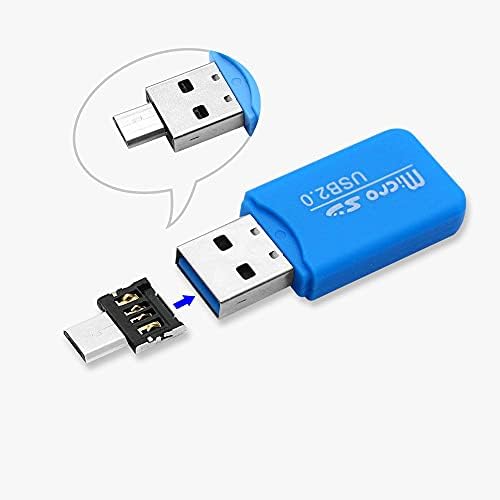 PNGKNYOCN Ultra Mini Micro USB OTG Адаптера, 5-пинов Конектор Micro USB към USB 2.0 за телефон, Таблет, кабели и флаш диск