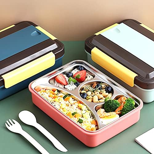 LAKIKAbdh Bento Box Материал Обяд-кутия От Неръждаема Стомана, Изолирани Многослойни Обяд-Апарати Преносими
