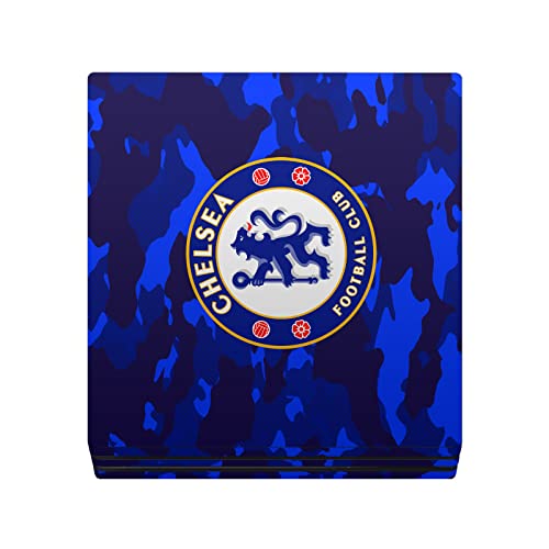 Дизайн на своята практика за главата Официално Лицензиран Футболен Клуб Челси Камуфлаж Арт Vinyl Стикер Детска Стикер На Кожата Калъф е Съвместим С Конзола Sony PlayStation