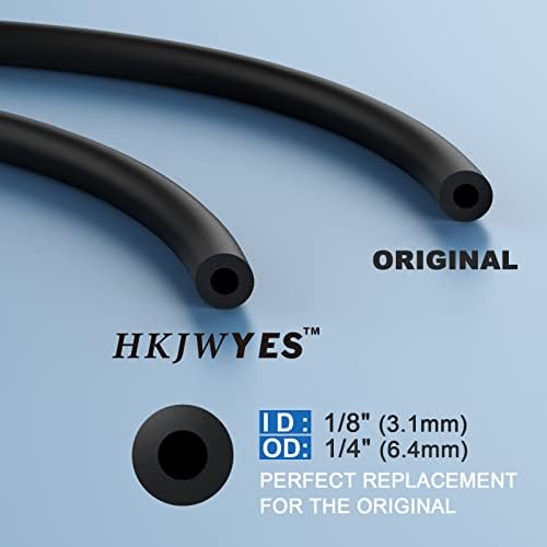 Силиконов маркуч HKJWYES подходящ за SC2 (SC1200), 1/8 ID X 1/4 OD тръба от хранително-чист силиций, една и съща дебелина, че и оригиналната силиконова тръба с дължина 5 метра, 1 фут ?