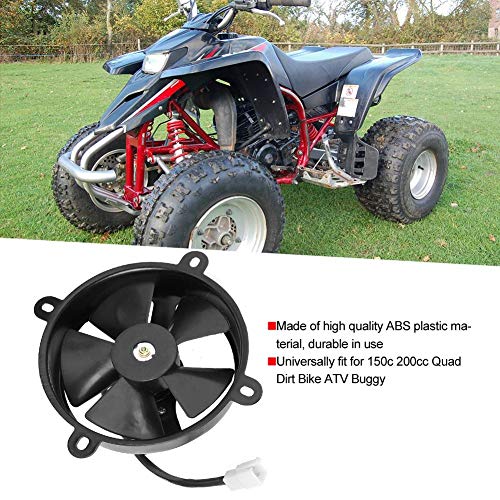 Вентилатор за охлаждане Suuonee, 6-Инчов Термоелектрически Охладител, охлаждащ Вентилатор 150c 200cc Подходящ за Квадроцикла Dirt Bike ATV Buggy