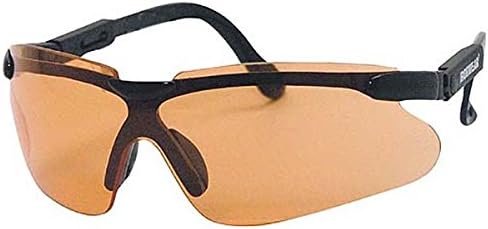 Защитни очила Ironwear Sebago серия 3100 от найлон с лещи с кехлибарен цвят в черна рамка (3100-B-A)