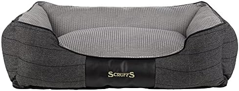 Легла за кучета Scruffs Windsor Box, 75 х 60 см, Голяма, въглен, 0,18 кг