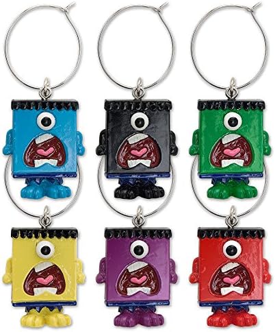 Epic Products Party Monster My Glass Charms (комплект от 6 броя), многоцветен