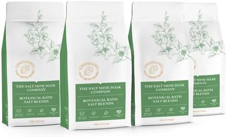 Смес от Едра морска сол за вана Green Tea Botanical (2 мм), с Тегло 20 килограма - За поръчка - Розов