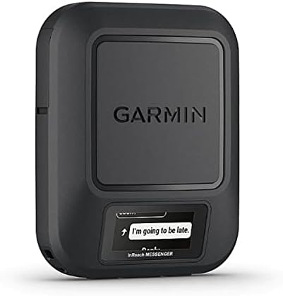 GPS навигатор Garmin inReach Messenger с пътна чанта, монтиране на USB-адаптер, автомобилен адаптер и комплект за почистване