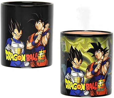 Dragon Ball Супер Аниме, Манга, термореактивное промяна на цвета, 16-унция. Чаша за чай и кафе