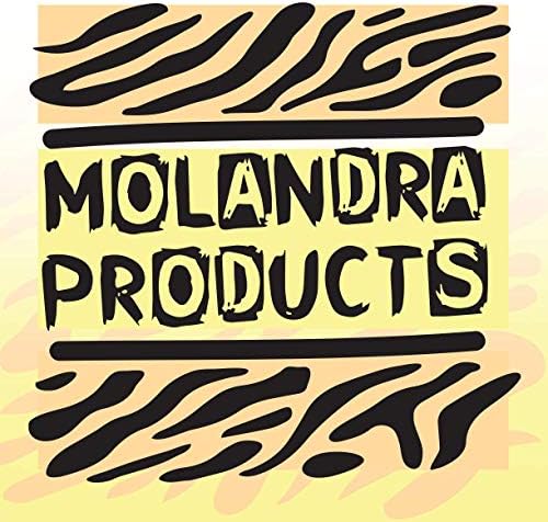 Molandra Products #waterpinner - Хэштег 20 грама Бяла Бутилка за вода от Неръждаема Стомана с карабинер, Бяла