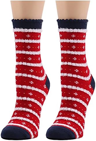 Коледни чорапи Вълнени Чорапи, Коледни чорапи, Дамски Чорапи Чорапи-тръба Пълзящи чорапи