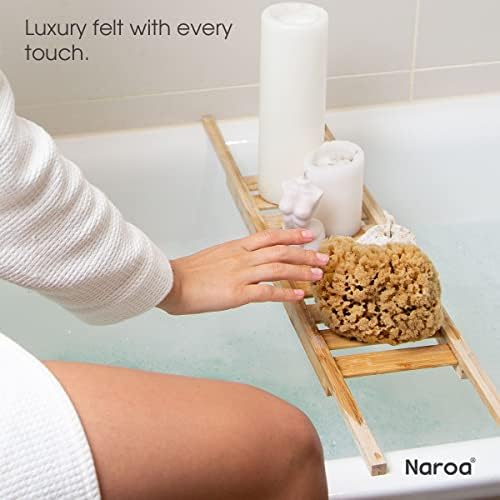 Натурална Морска гъба Naroa за къпане | Небеленая Гъба-Скрубер За душ | Твърда Отшелушивающая Гъба за баня, за здрава кожа | Гъба от екологично чиста пластмаса, без изпо
