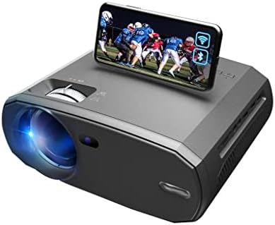 BHVXW V50 Преносим проектор 5g Mini Smart Real 1080p Full Movie Proyector 200Led Проектор с голям екран (цвят: D)