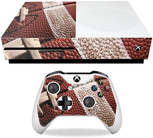Корица MightySkins, съвместима с Microsoft Xbox One S - Футбол | Футбол / Защитно, здрава и уникална Vinyl стикер