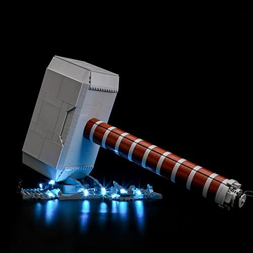 Комплект led осветление LIGHTAILING за модели строителни блокчета Лего - 76209 Thor's Hammer - Набор от led лампи, съвместими