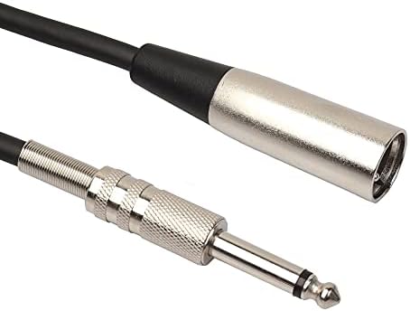 Жак SDFGH 3p за да се свържете стереомикрофона с жак 1/4 6,35 мм, Адаптер за свързване на канал